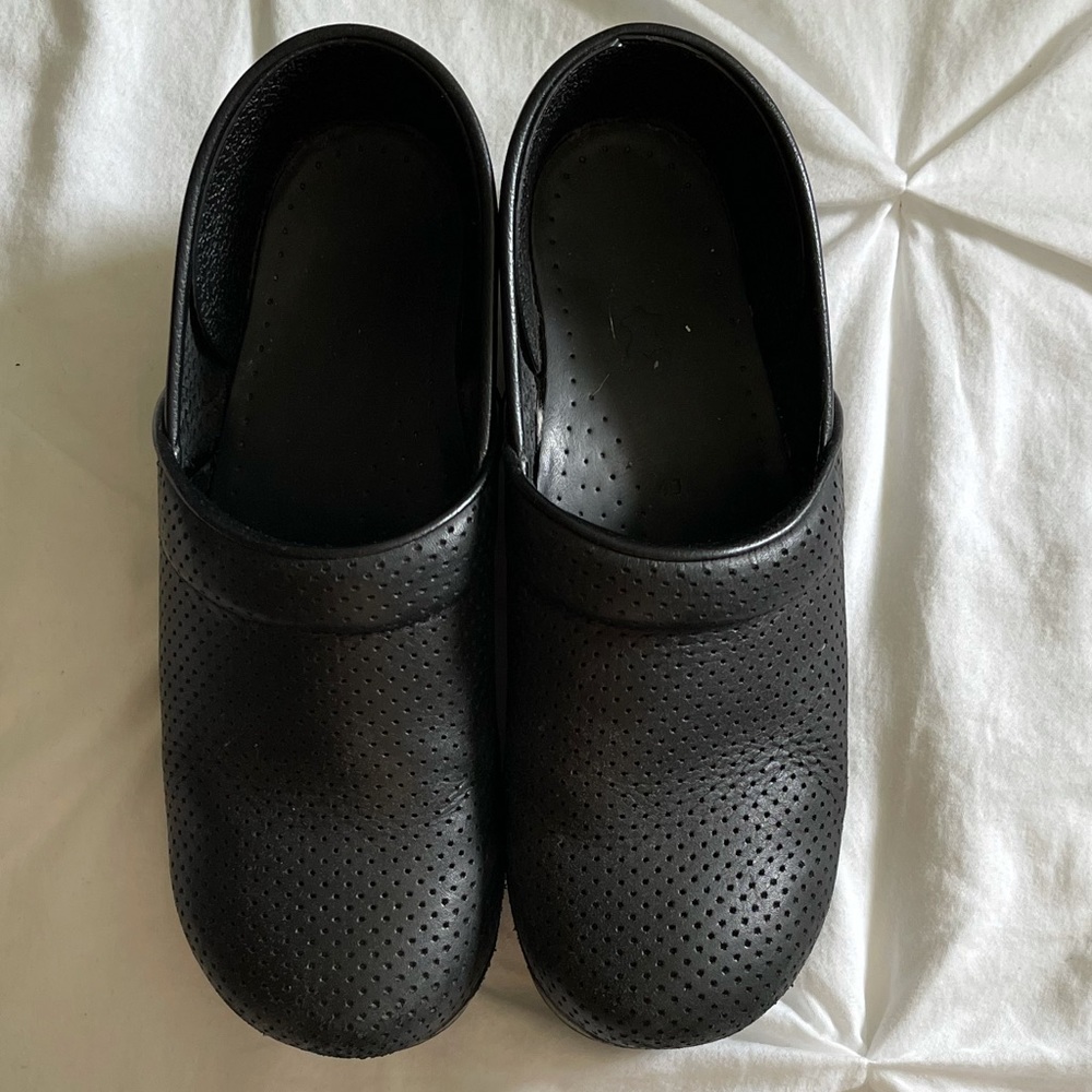 Black Dansko Clogs - image 1